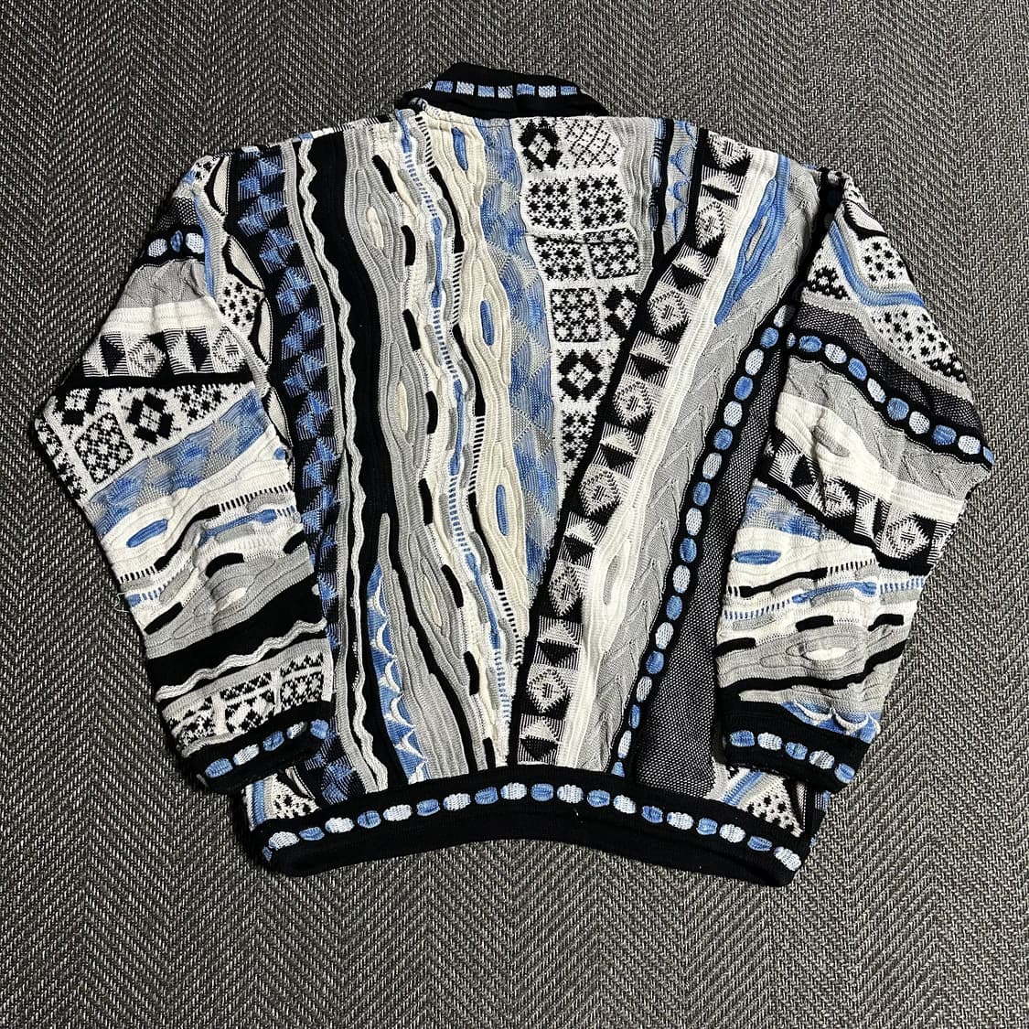 90s Tundra 3D Cable 카라 니트 상품이미지2