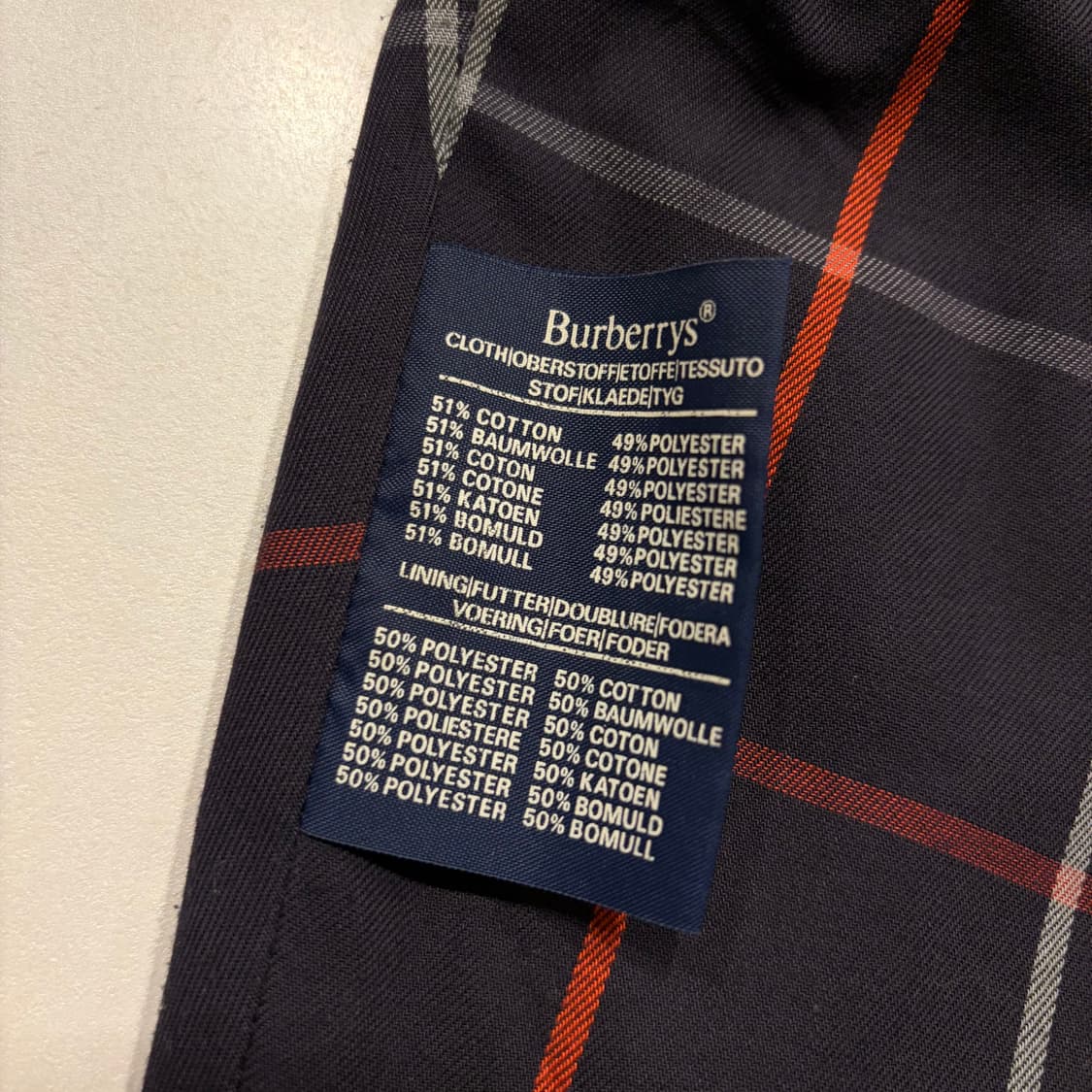 버버리 레드 Harrington 해링턴 자켓 C645 상품이미지9