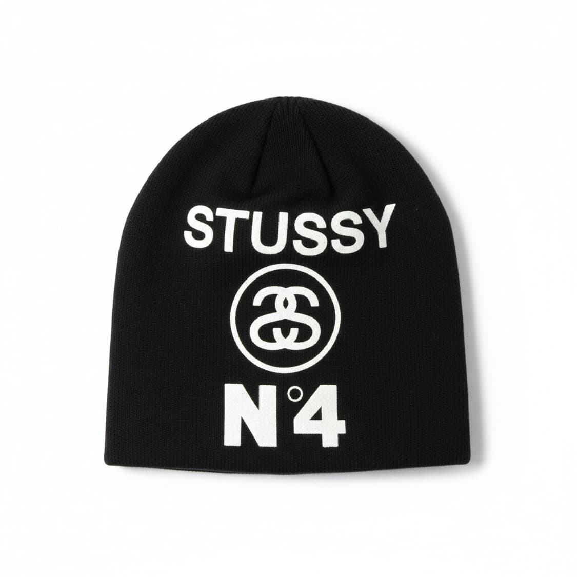 스투시 스컬캡 넘버4 블랙니트 비니 상품이미지1
