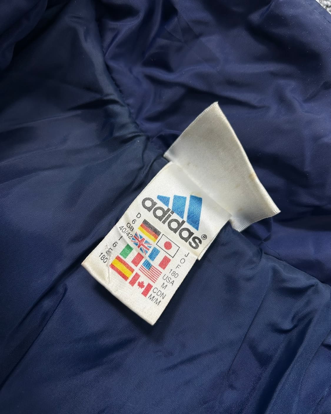 아디다스 올드스쿨 네이비 패딩 점퍼  상품이미지7