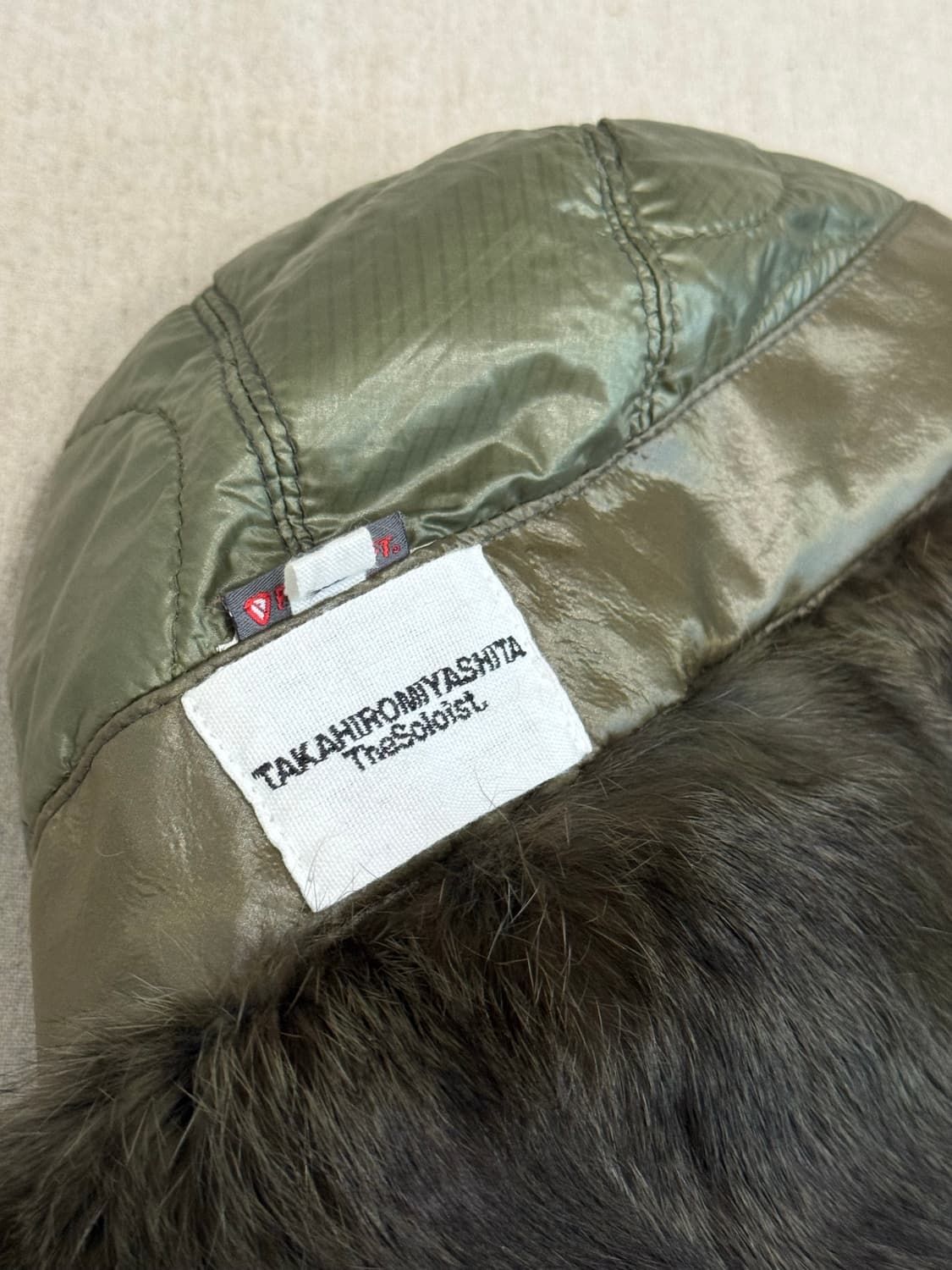 솔로이스트 17aw 토끼털 이어플랩 캡 상품이미지5