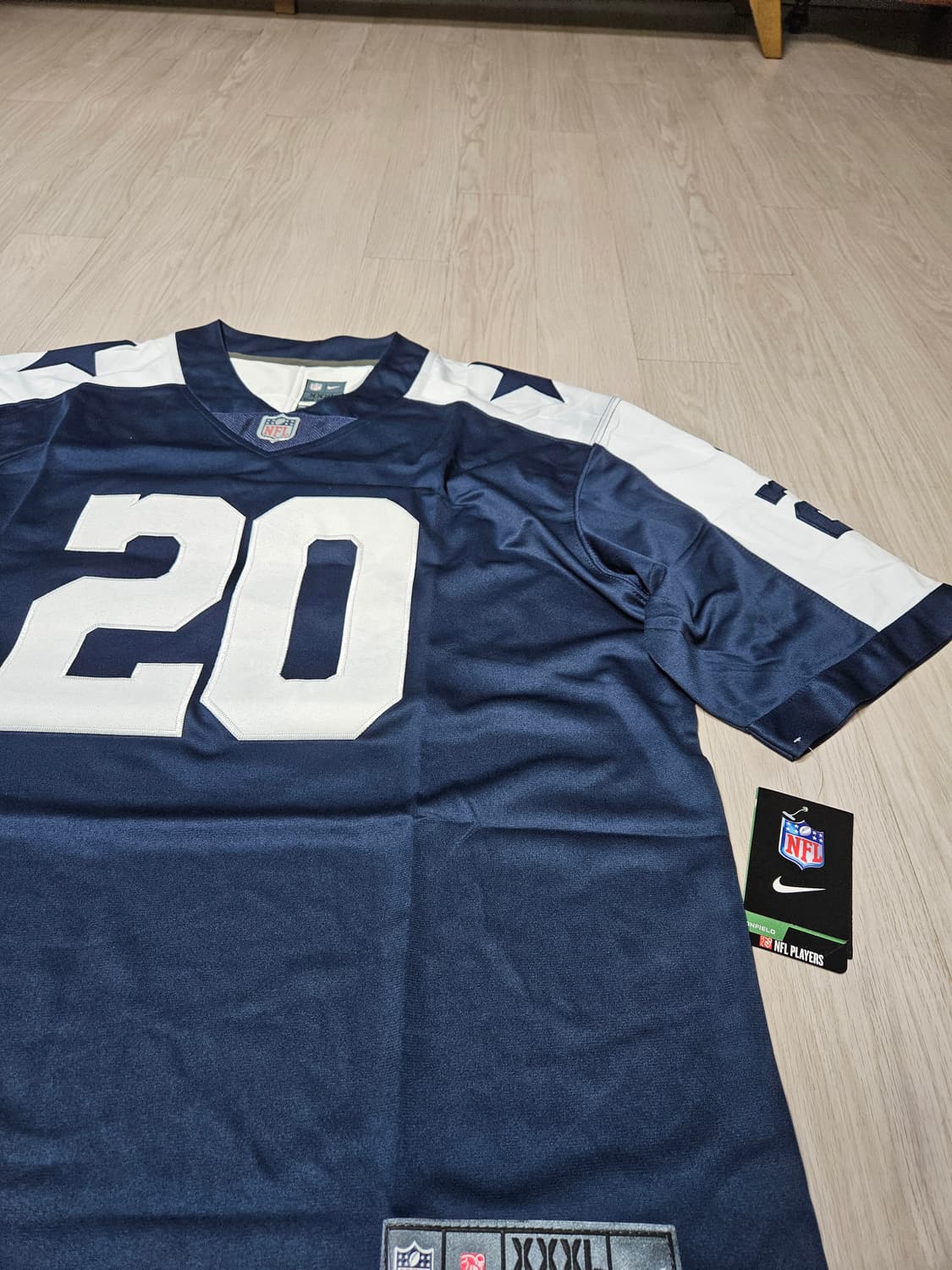 나이키 nfl 풋볼져지 댈라스 오버사이즈 져지 상품이미지3