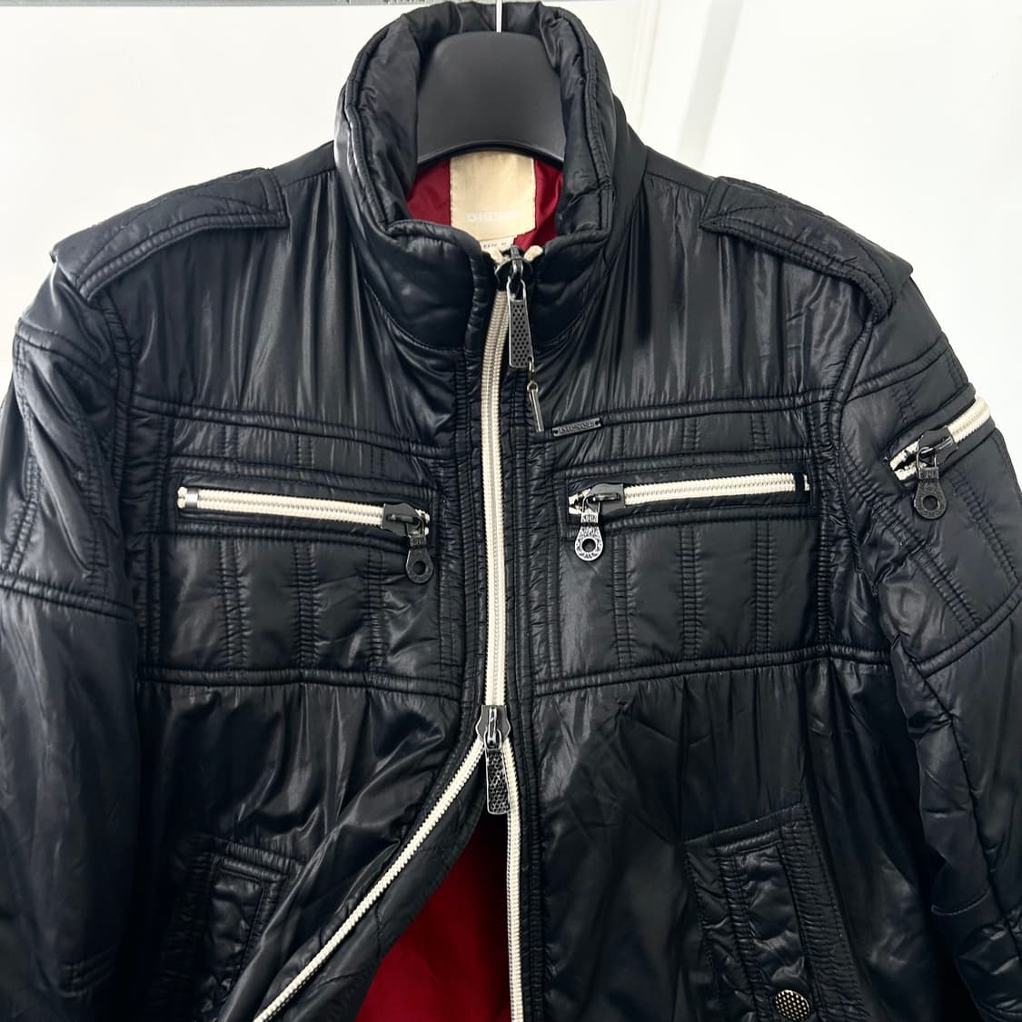 디젤 투웨이 바이커 패딩 상품이미지6