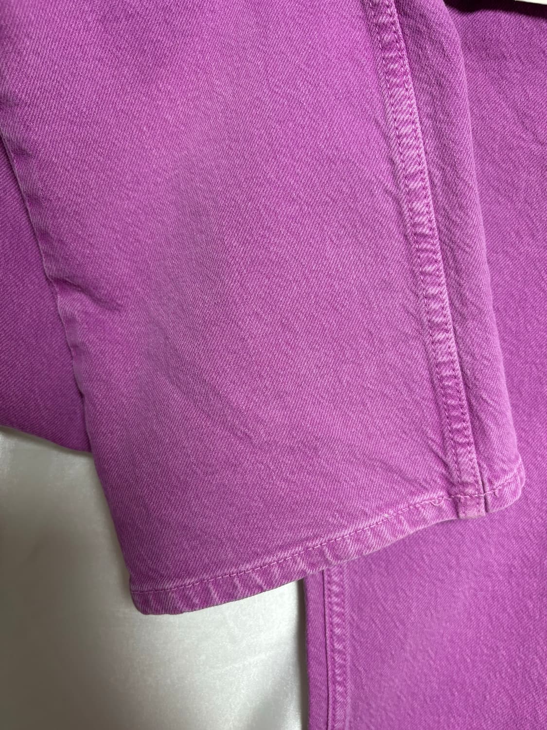 자라 데님 팬츠 핑크퍼플 상품이미지2