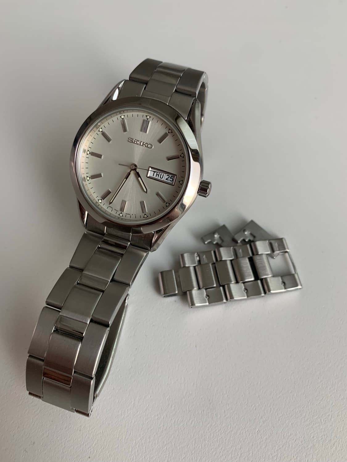 세이코 Seiko 쿼츠  데이 데이트 상품이미지6