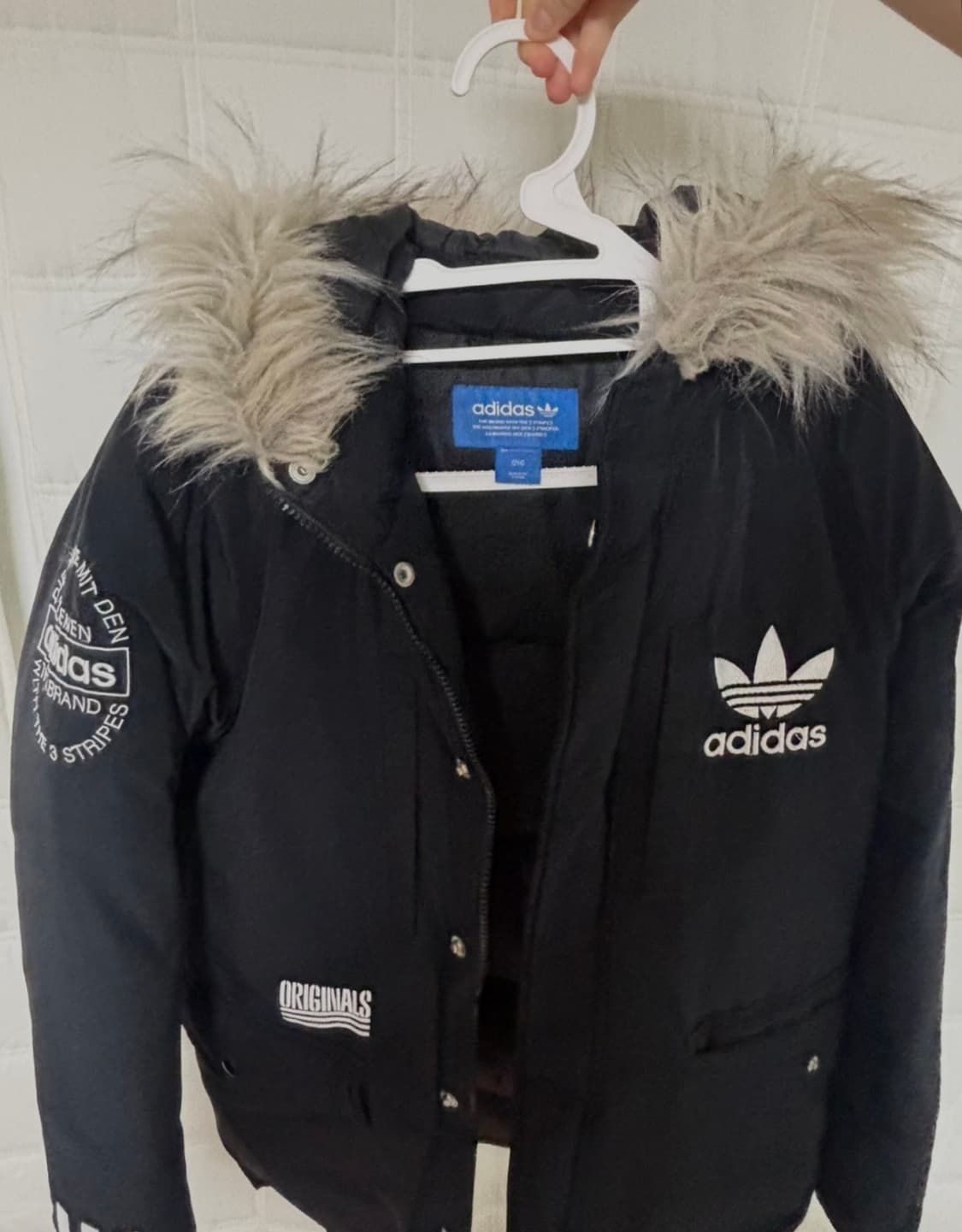 아디다스 오리지널 로고 덕다운 패딩 점퍼 상품이미지1