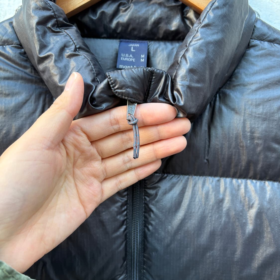 Mont-bell 몽벨 경량 패딩 상품이미지4