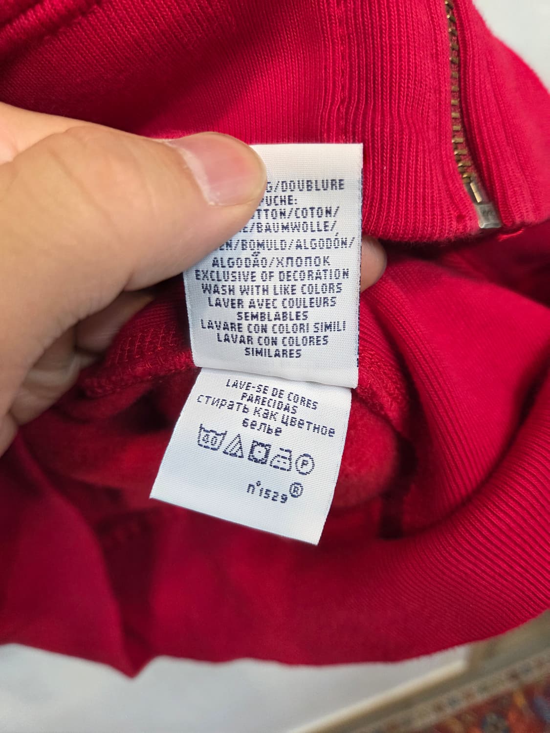 폴로랄프로렌 기모 후드집업 m 상품이미지6