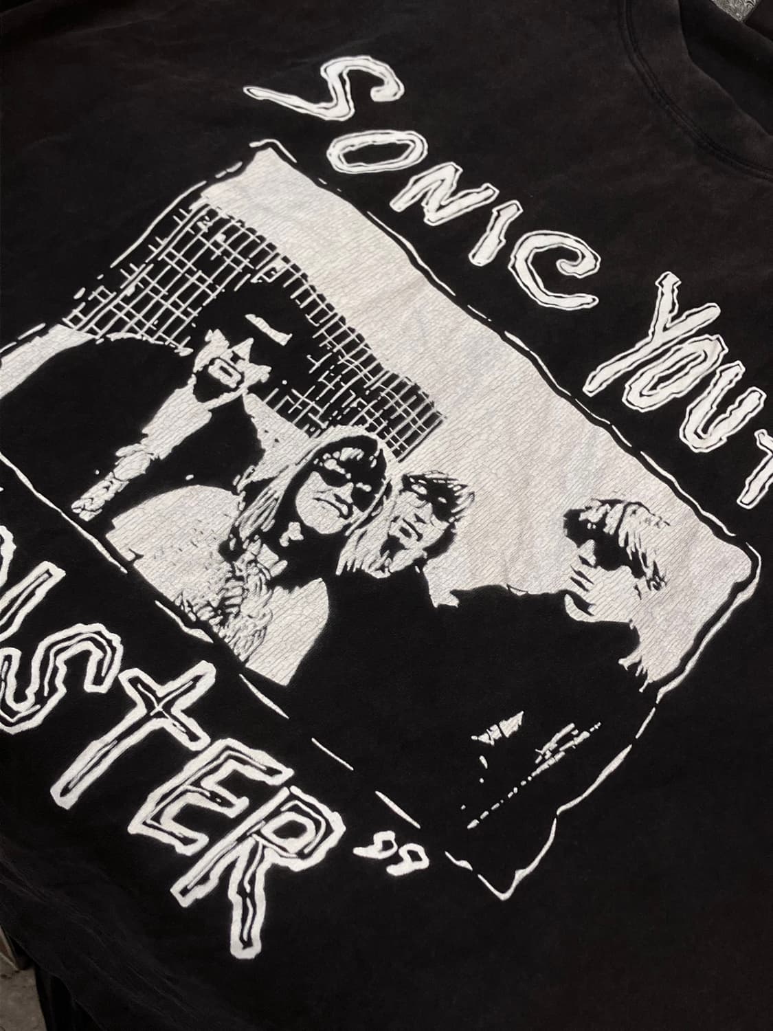 보그밸리 소닉 유스 시스터 락티셔츠 블랙 6XL #csz3367 상품이미지5