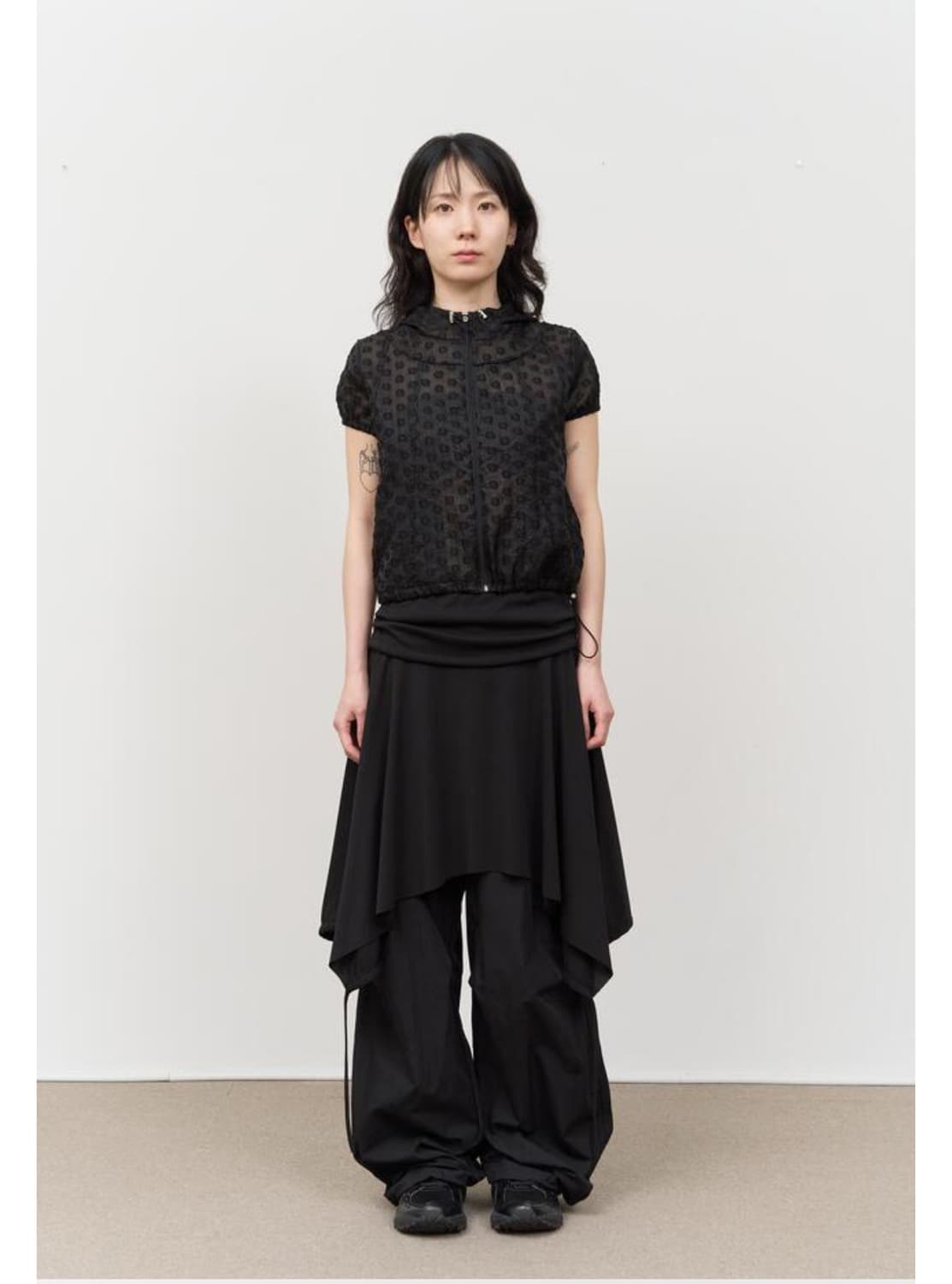 Hififnk bell skirt (black) 상품이미지1