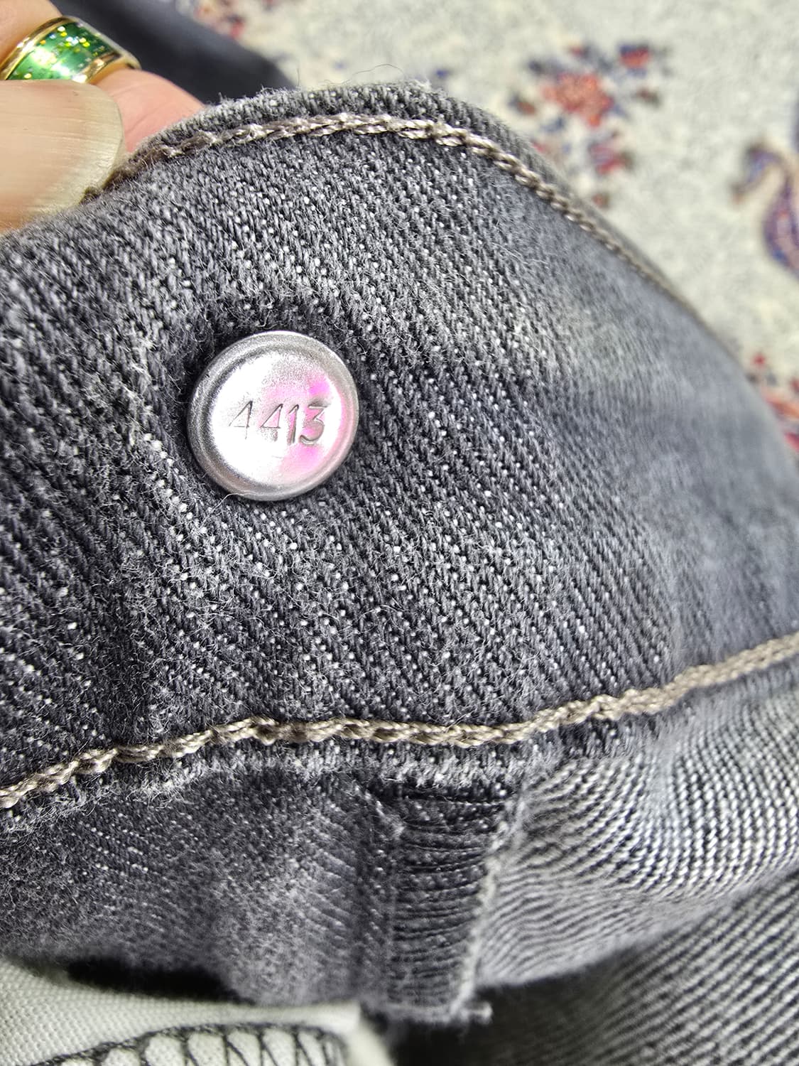 리바이스 511청바지 블랙 워싱 데님 (1565) 상품이미지7