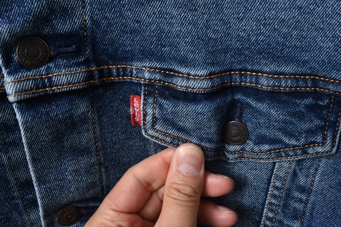 리바이스 대님 트러커 자켓 L M0163 상품이미지5