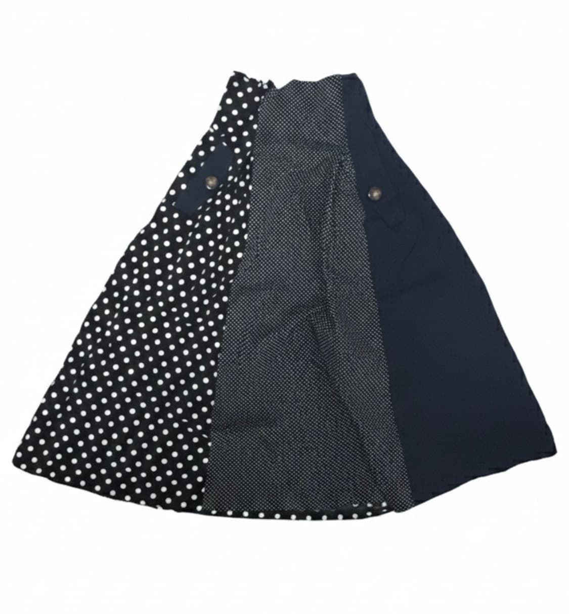 Mysty woman 도트 밴딩 롱 스커트 상품이미지1