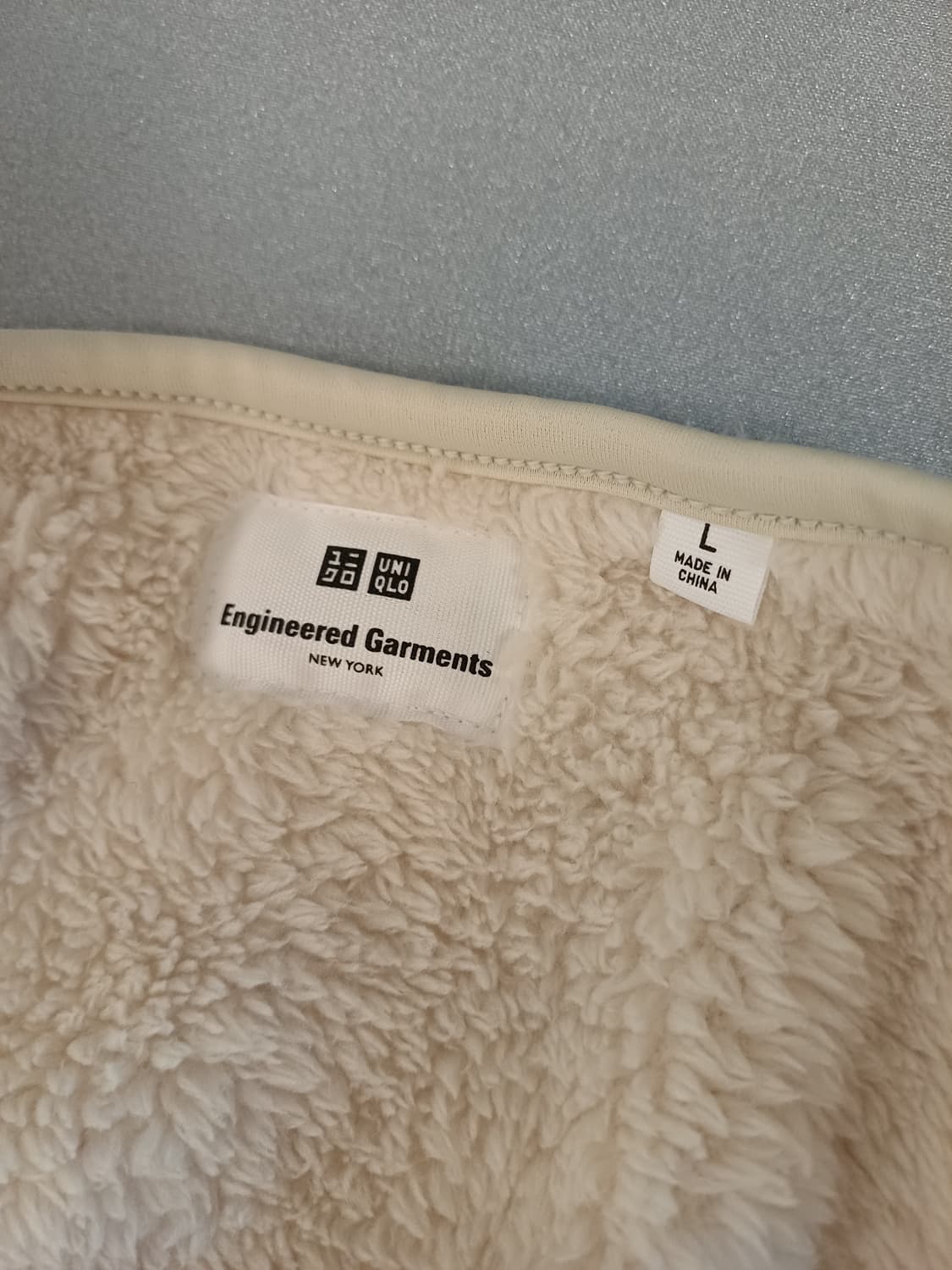 유니클로× 엔지니어드 가먼츠 콜라보 후리스 맨투맨 상품이미지4