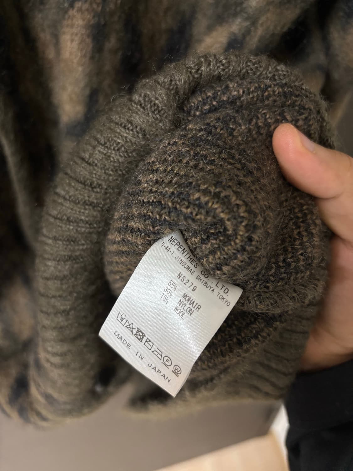 XL 니들스 모헤어 가디건 파피용 상품이미지5