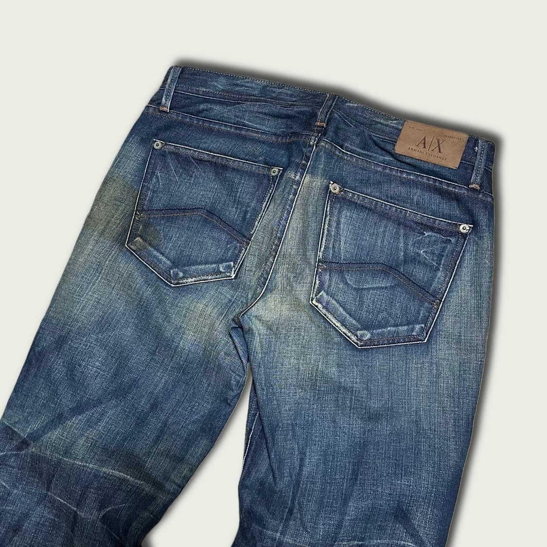 아르마니 익스체인지 워싱 데님팬츠 상품이미지7