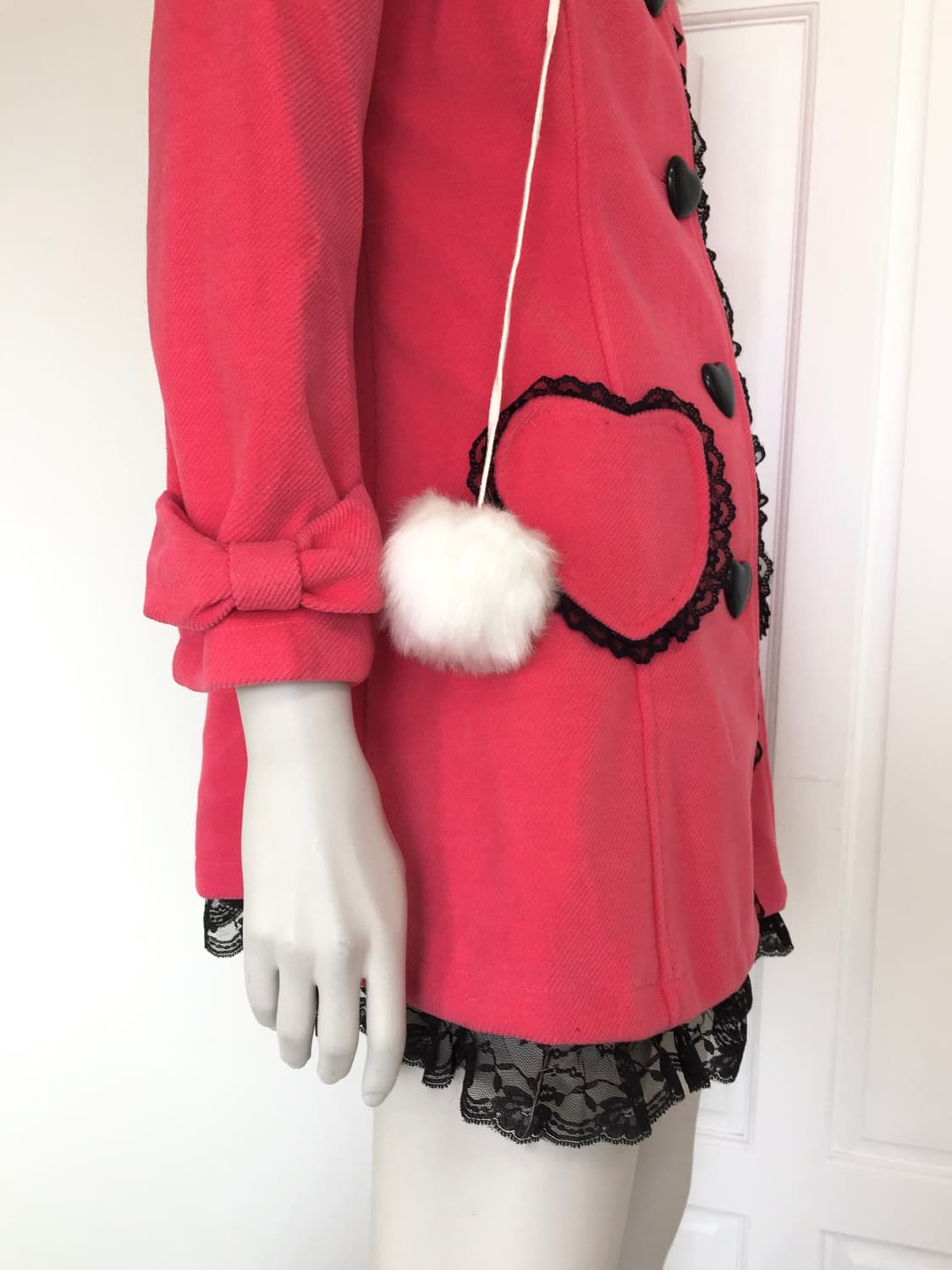 Japan LIZ LISA Heart Button Coat 상품이미지8