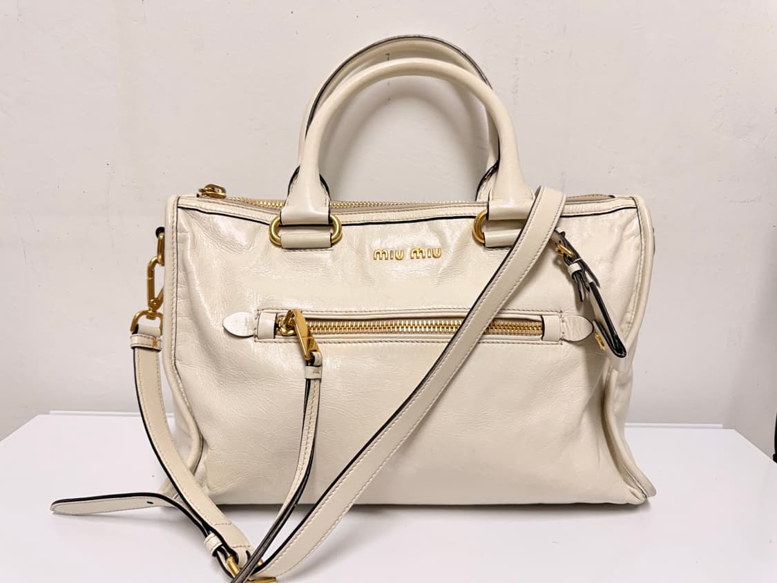 [정품] 미우미우 비텔로 샤인 투웨이백  상품이미지1