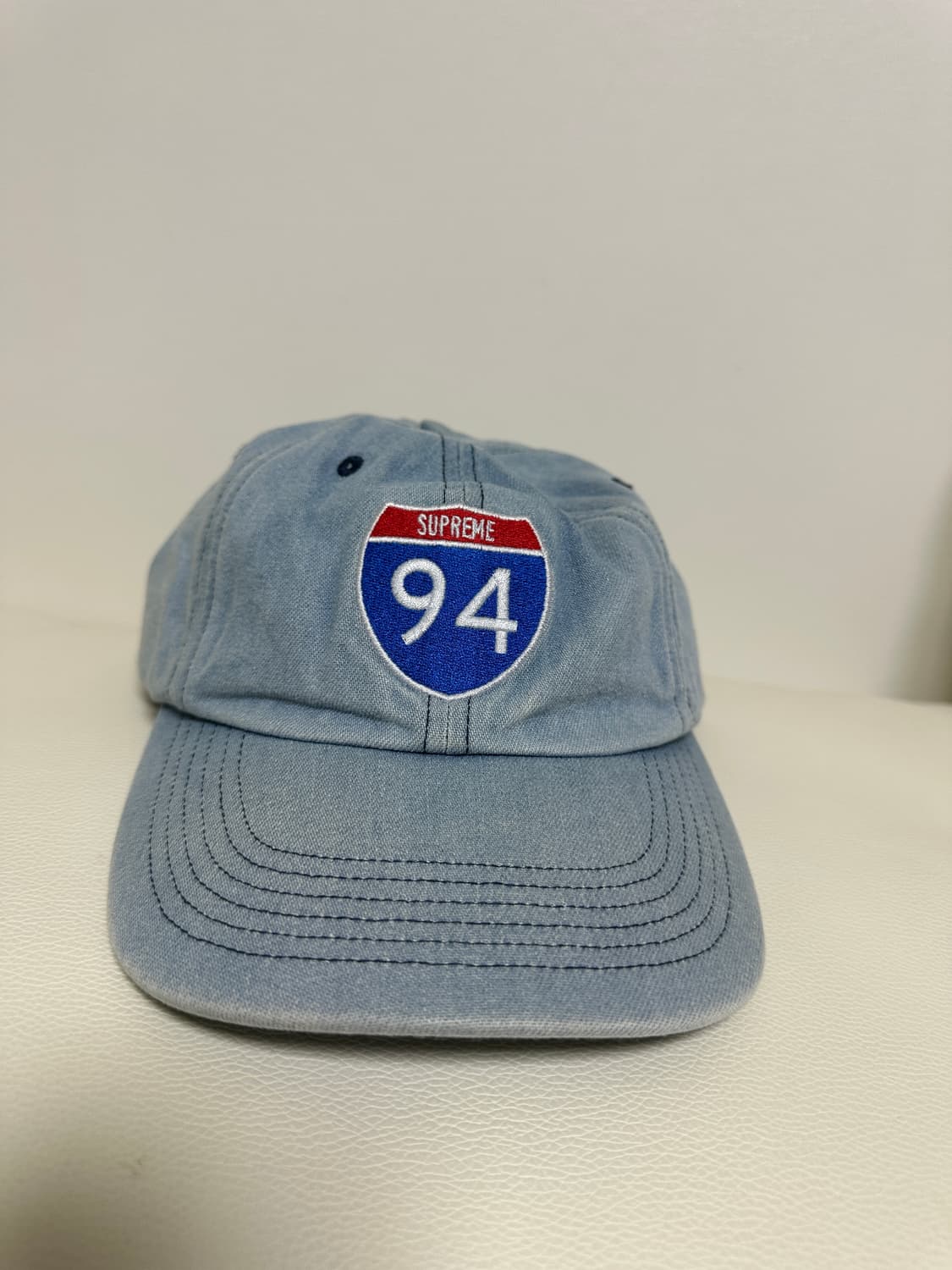 슈프림 데님 캡 상품이미지1