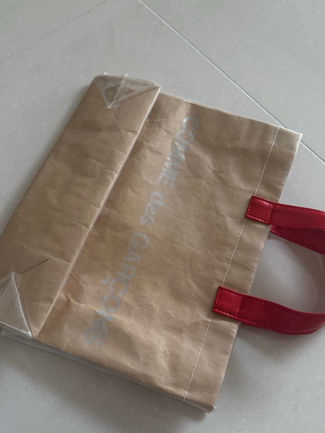 [OS]꼼데가르송걸 pvc백 상품이미지4