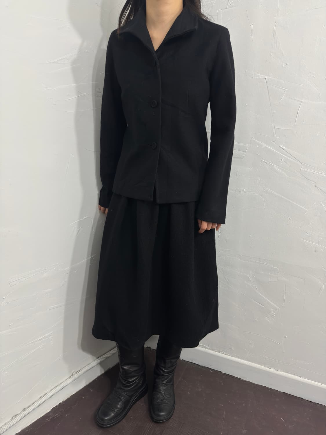 kiyoko takase button wool jacket 상품이미지5