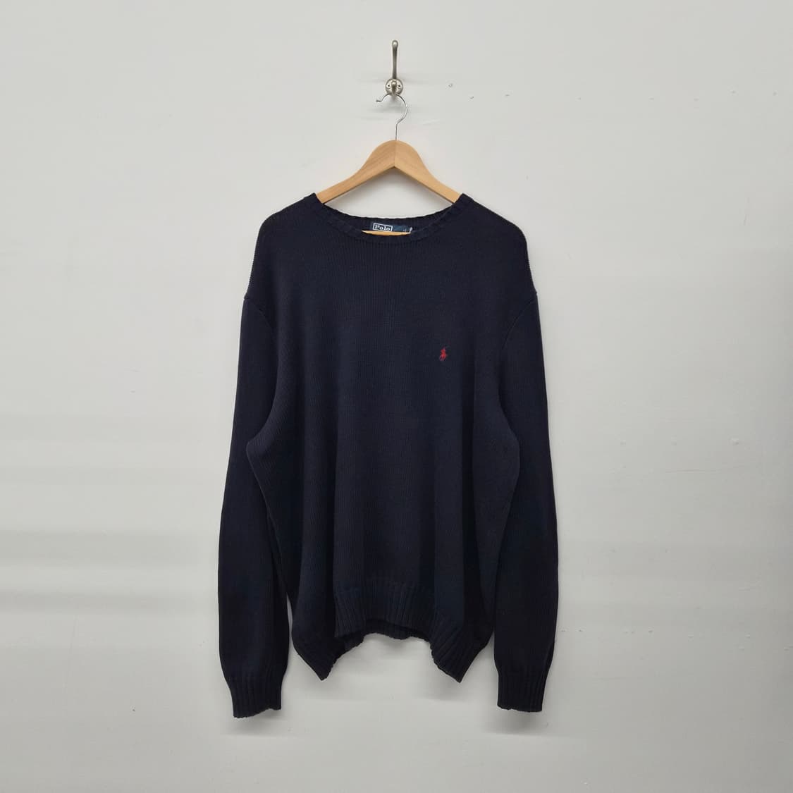 폴로 랄프로렌 네이비 니트 스웨터 남성 2XL 상품이미지1
