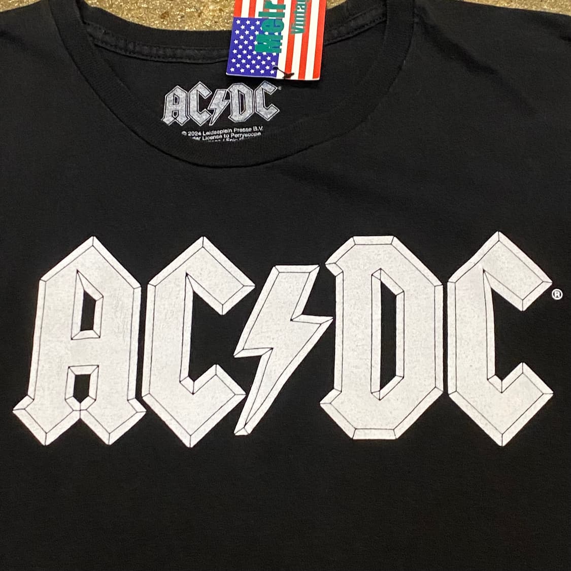 USA 빈티지 ACDC 공식굿즈 밴드티 락티  상품이미지3