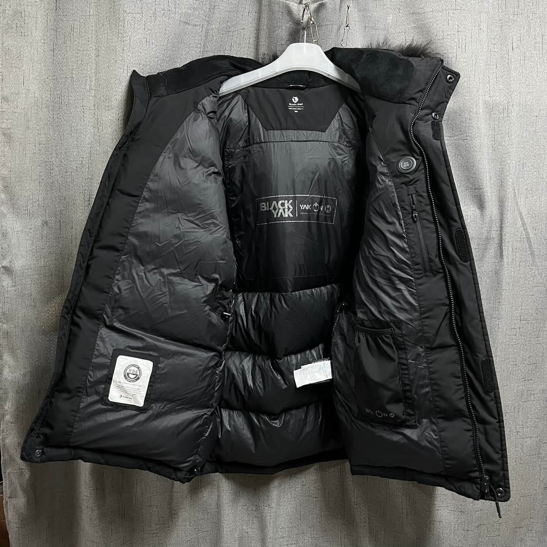 (사이즈 100/L) 블랙야크 M 히마 GTX 히팅 구스다운 점퍼 상품이미지4