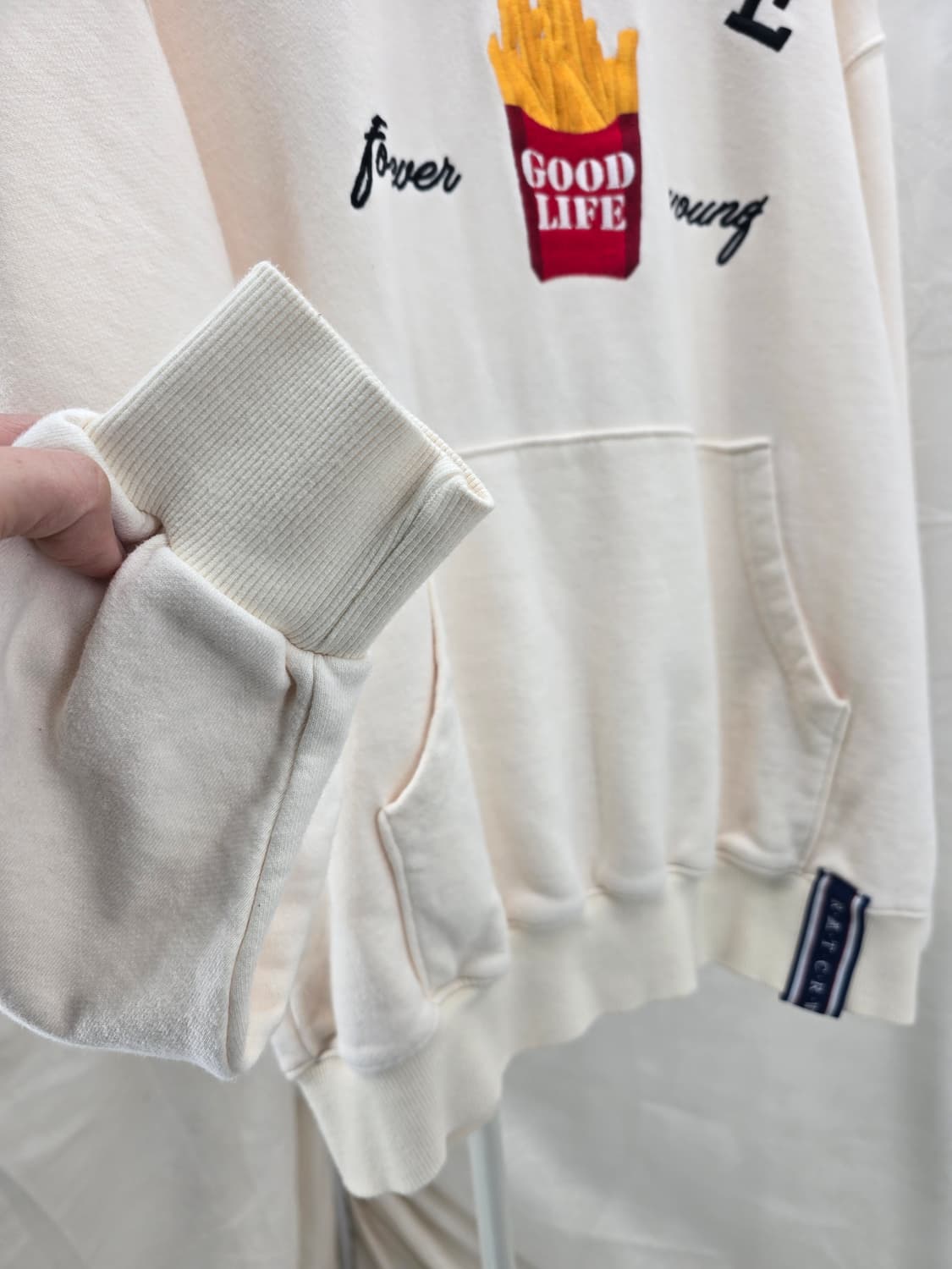 GOOD LIFE 크루넥 맨투맨 아이보리 상품이미지8