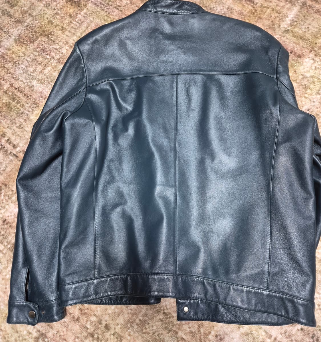 크리스찬시앙 Christian Sian 양가죽 메탈릭 바이커 자켓 xl 상품이미지2