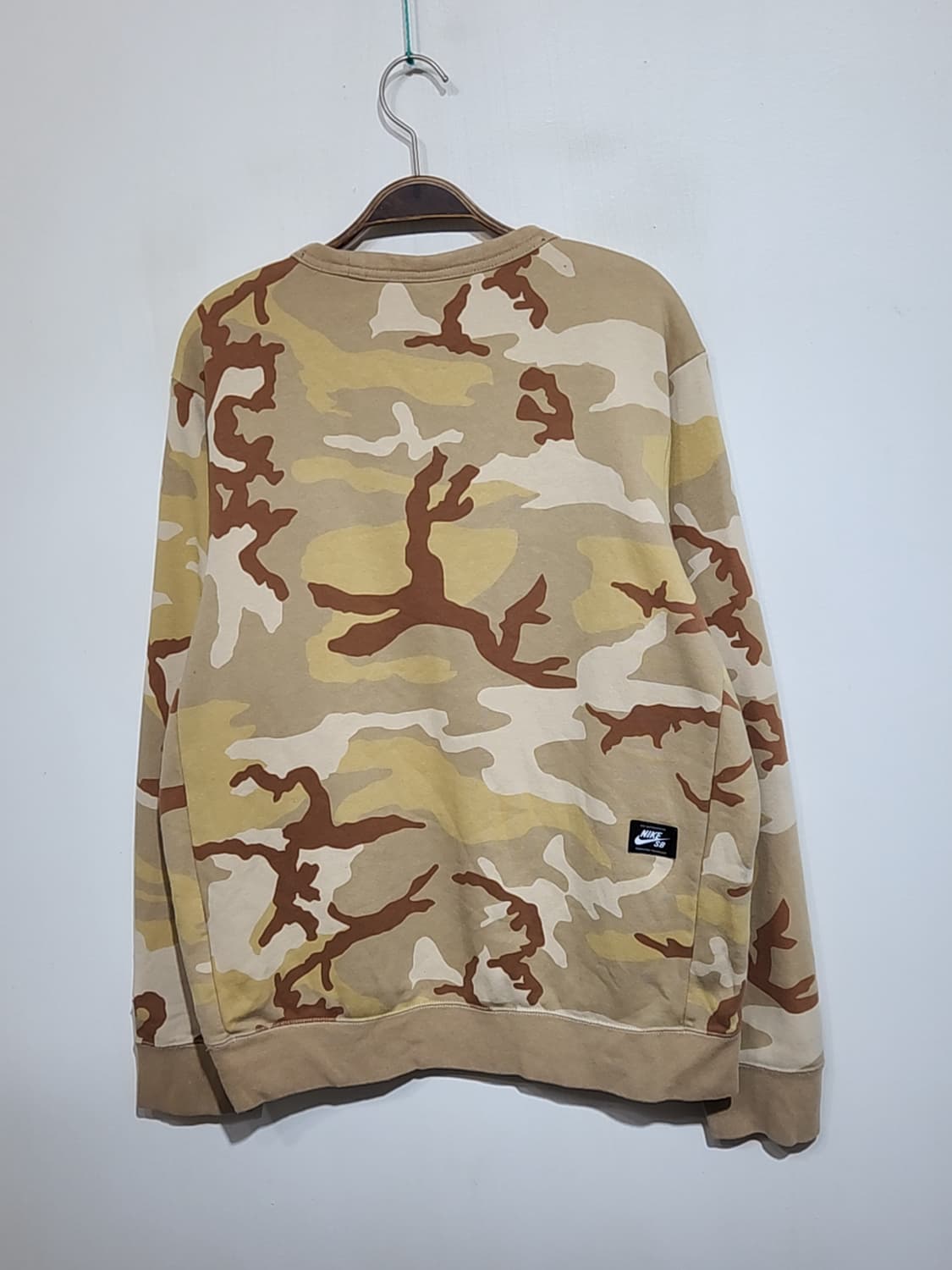 (XL) 나이키 맨투맨 카모패턴 기모 스웨트 티셔츠  상품이미지7