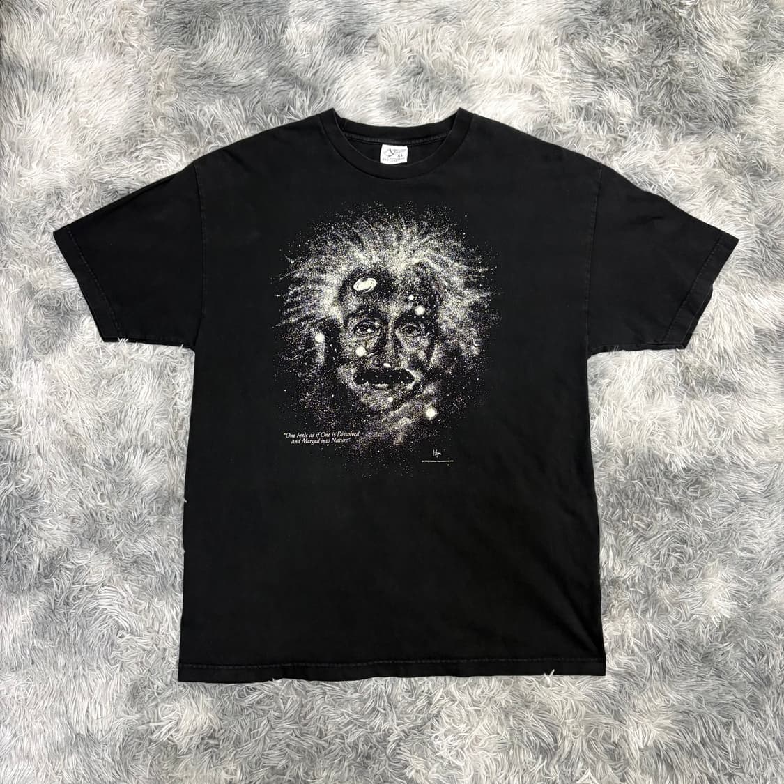 90s Einstein Glow in Dark 티셔츠 usa 상품이미지3