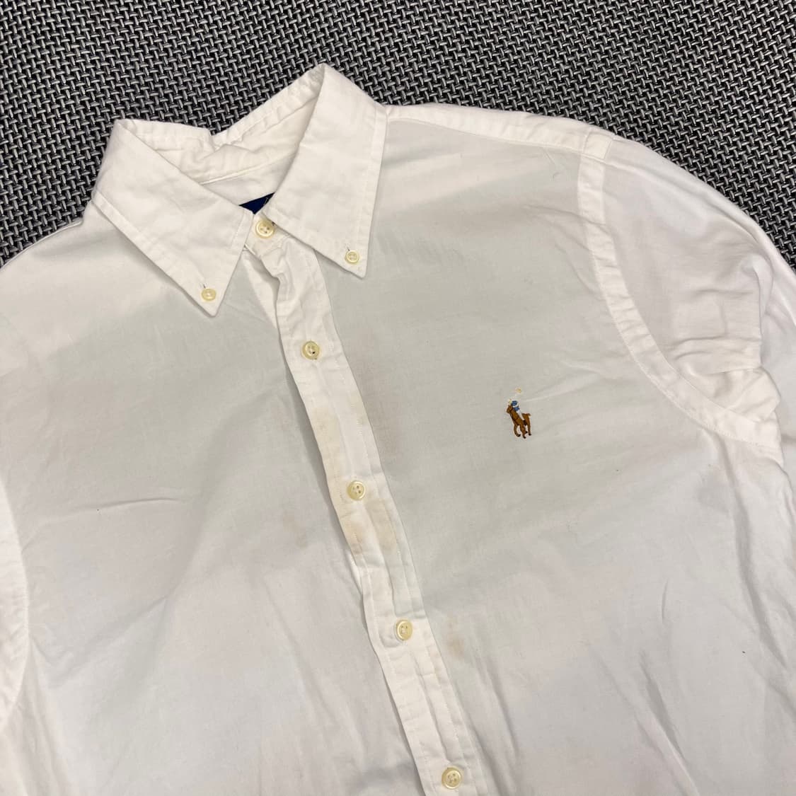 폴로 화이트 셔츠 (S) (OLD-8561) 상품이미지2