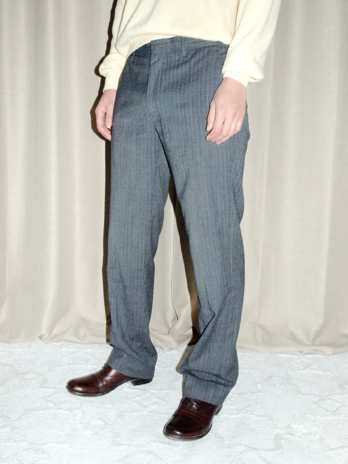 Stripe Wool Pants 상품이미지1