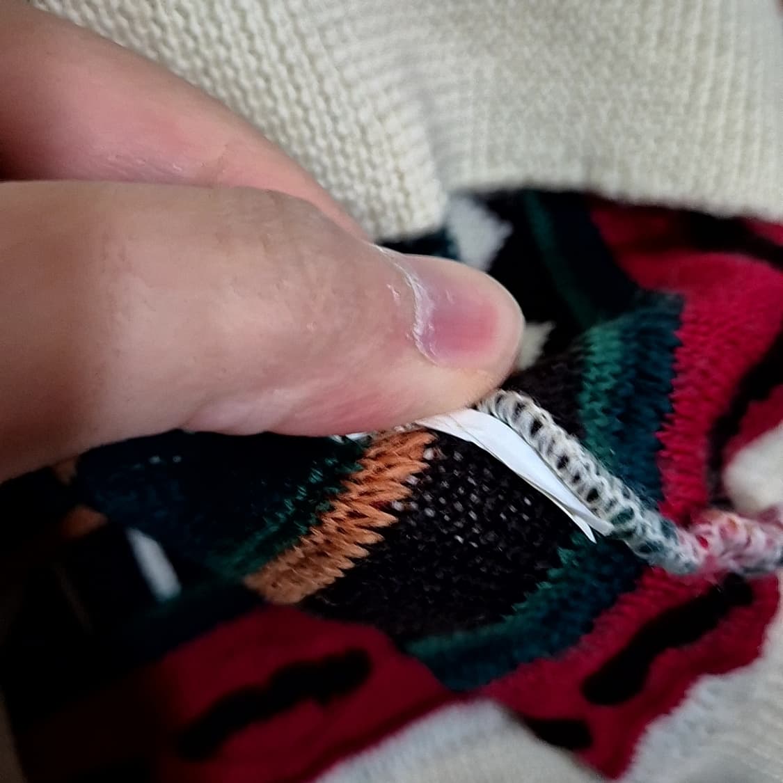 Gunps 케이블 패턴 니트 상품이미지5