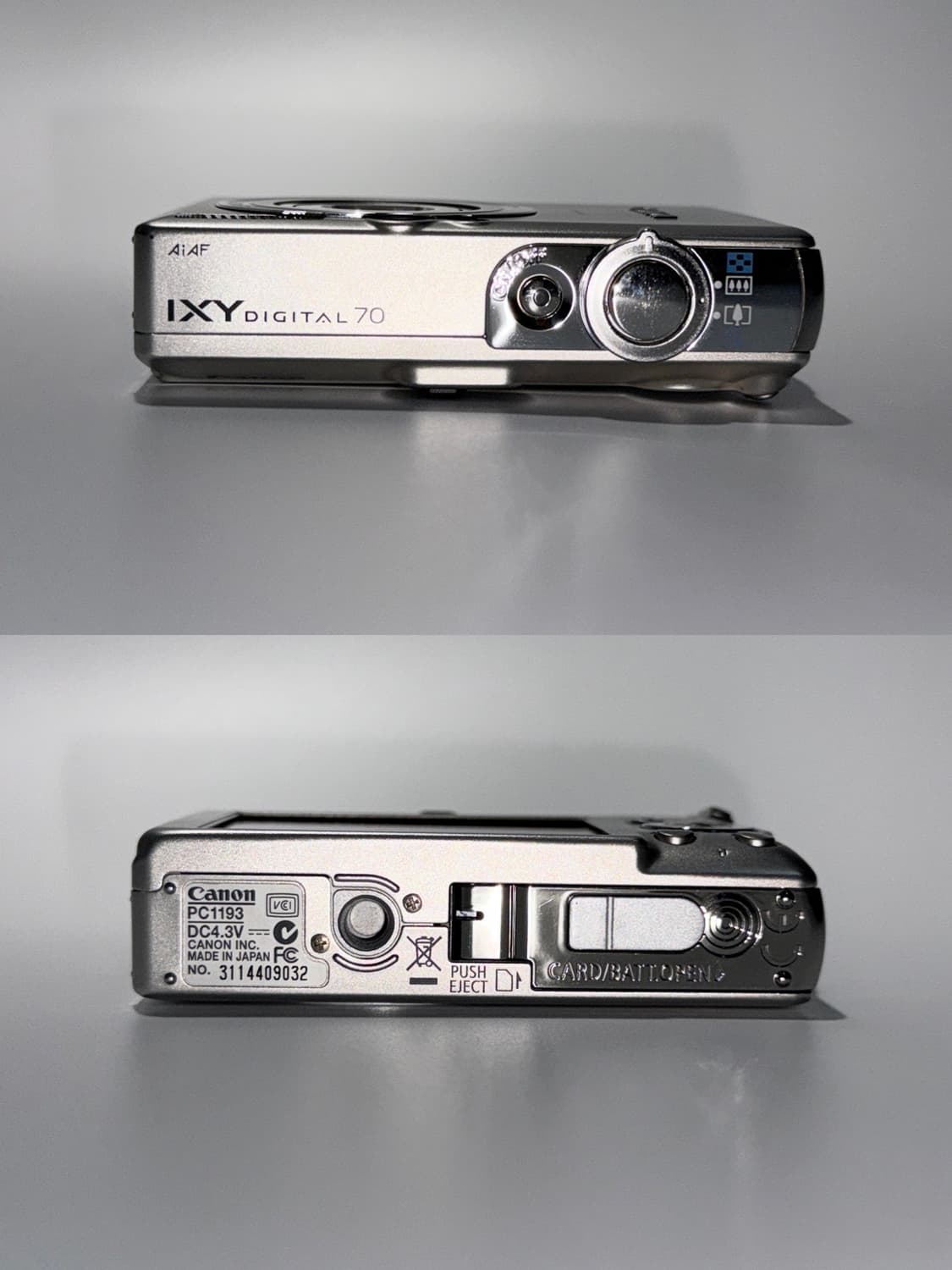 [풀구성!] 캐논 익시 ixy70 (익서스 ixus60) 실버 디카 상품이미지10