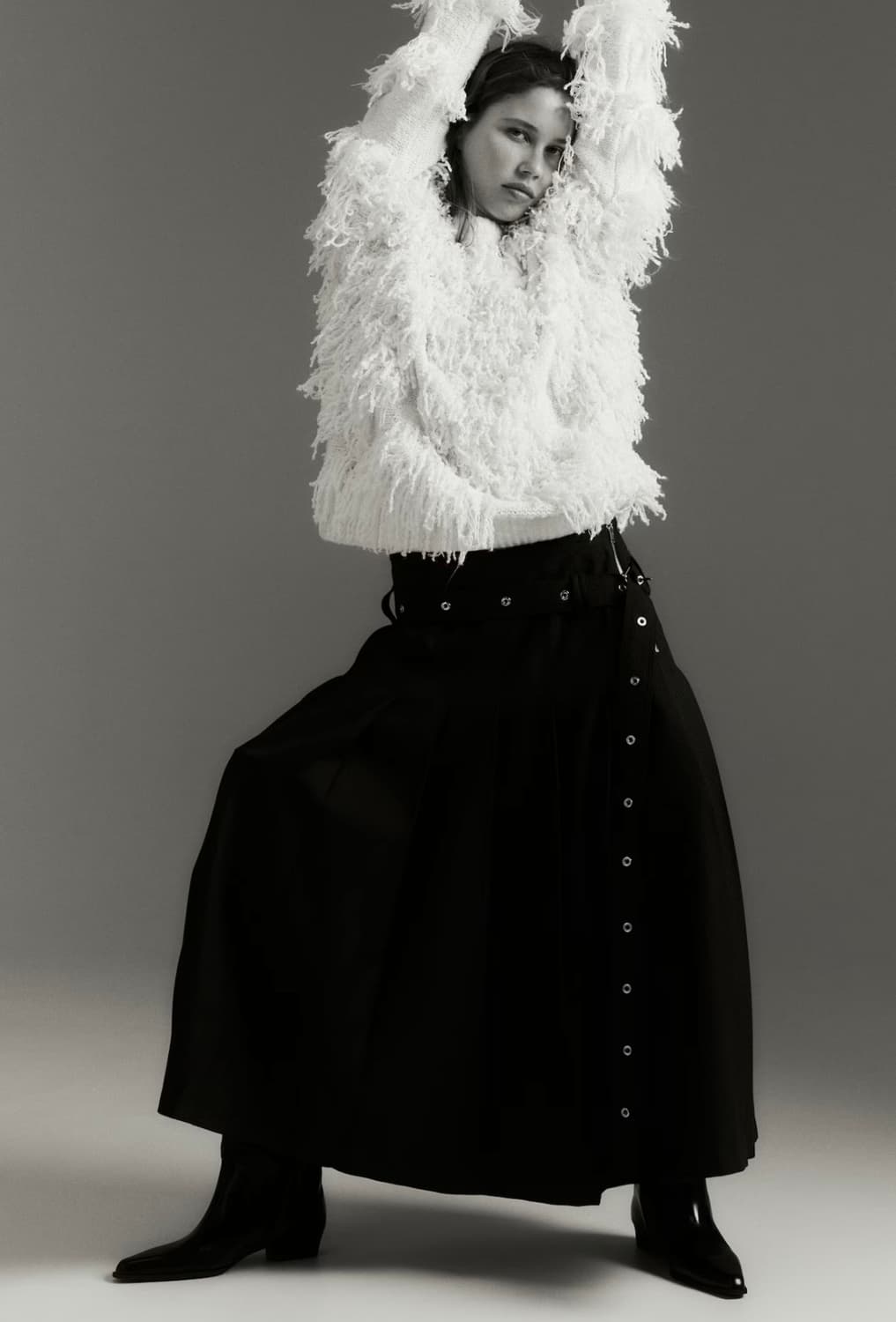 [M]H&M 에이치앤엠 프린지 스웨터/니트 상품이미지7