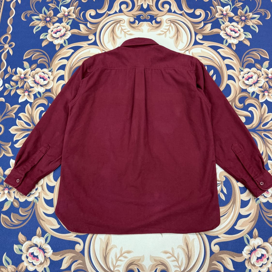 (L)00s 엘엘빈 L.L.Bean 플란넬 투포켓 셔츠(버건디) 상품이미지5