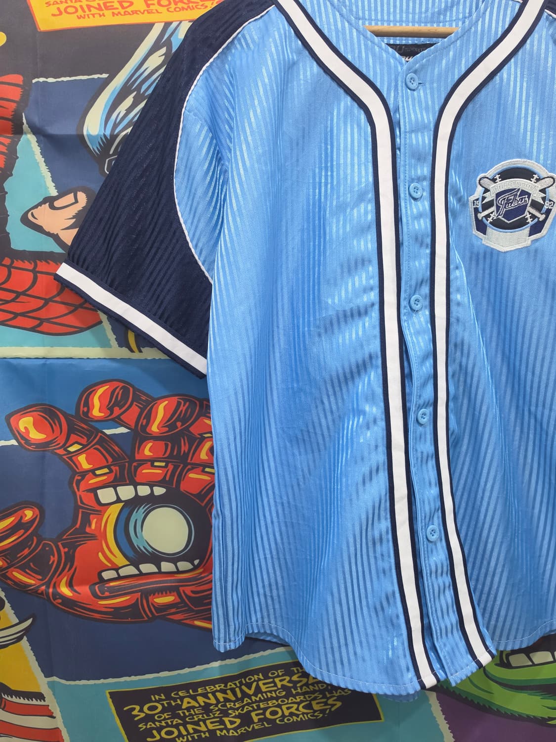 FUBU baseball jersey L 상품이미지4