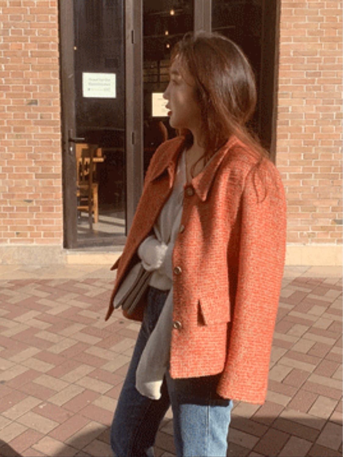 메이비베이비 디어리스트 트위드 자켓 새상품 상품이미지2