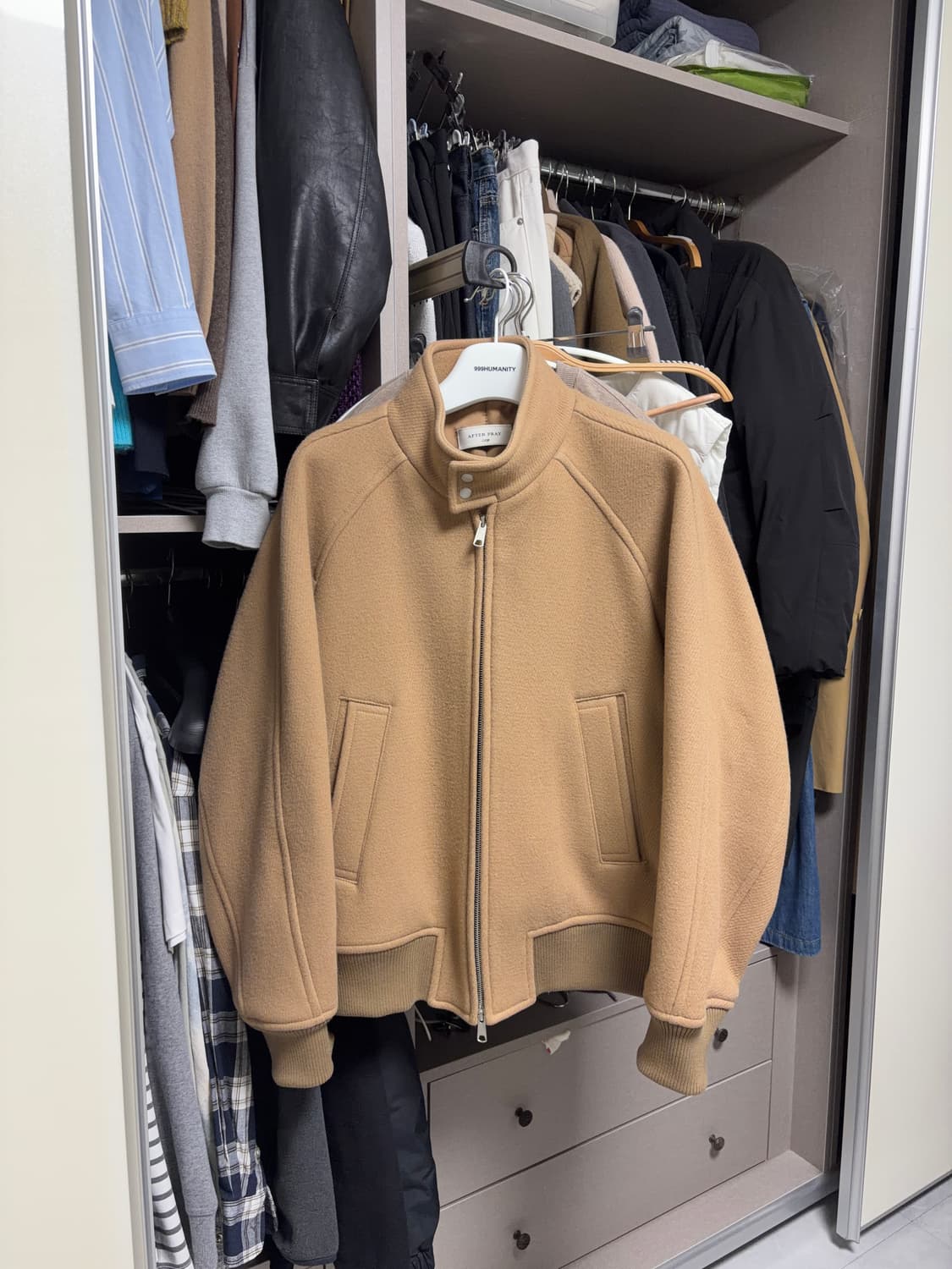 애프터프레이 리가즈 해링턴 베이지 L 상품이미지1