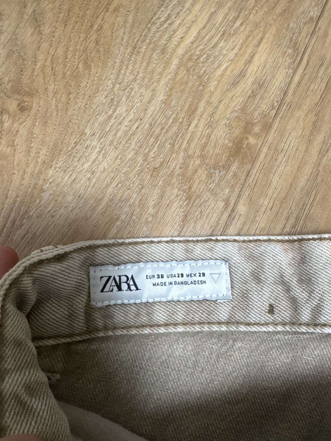 자라 카고팬츠(데저트 워싱) 상품이미지3