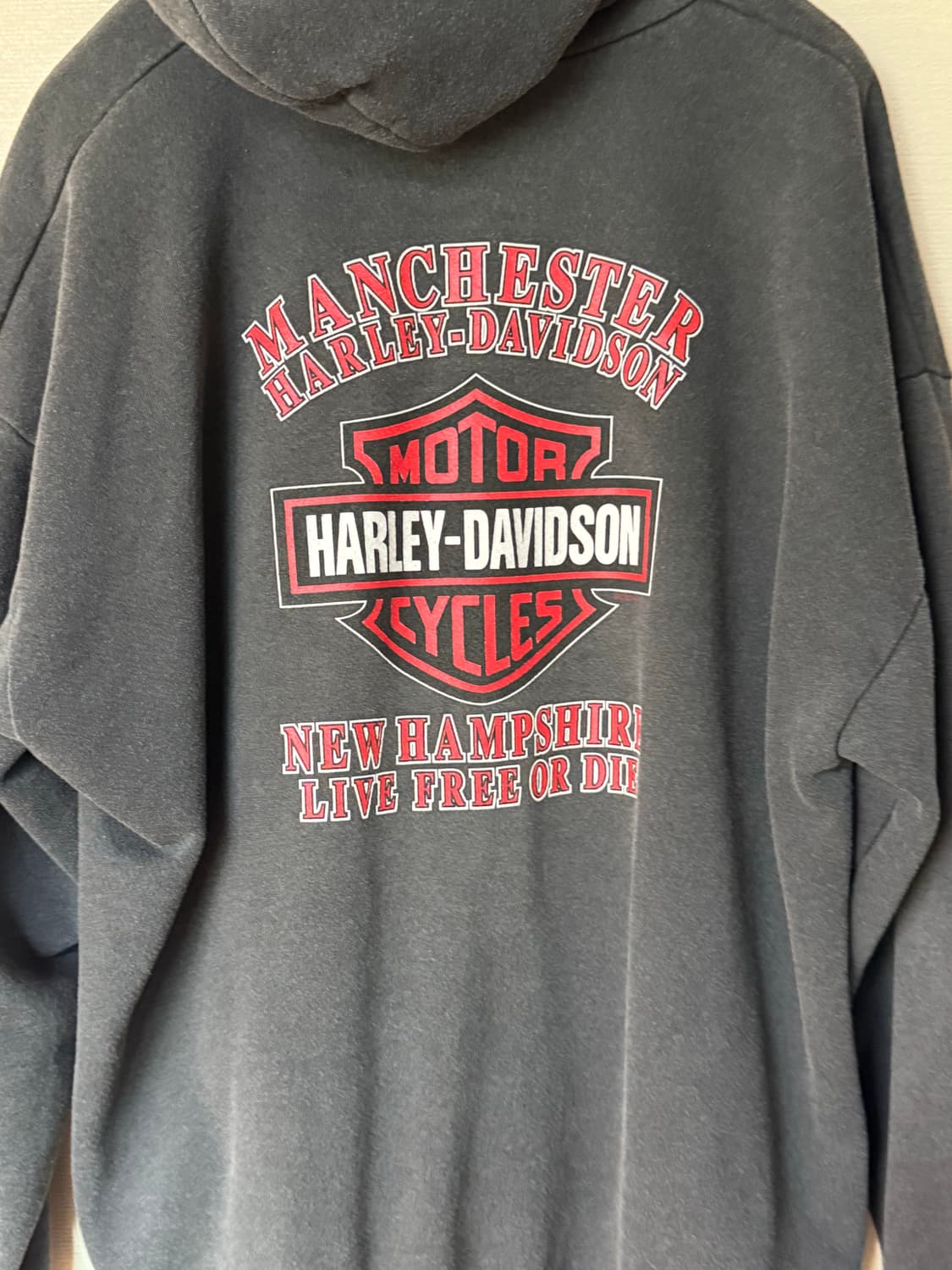 00s USA 할리데이비슨 후드집업 상품이미지1