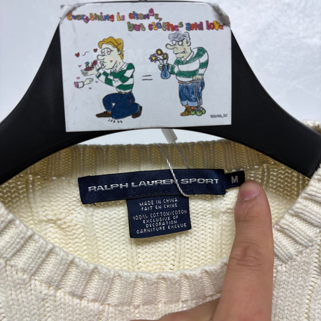 폴로 케이블 니트 17 상품이미지3