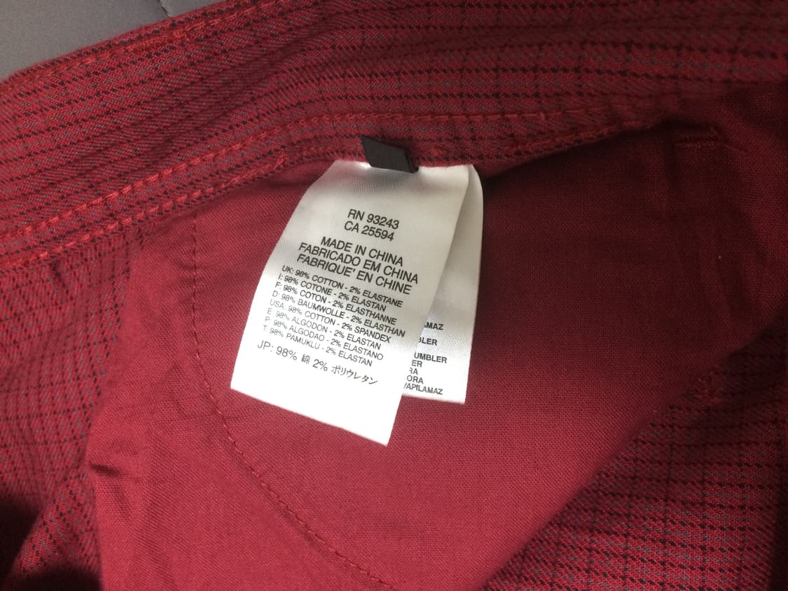 디젤 스포츠라인 DSL 55 레드 팬츠 상품이미지5