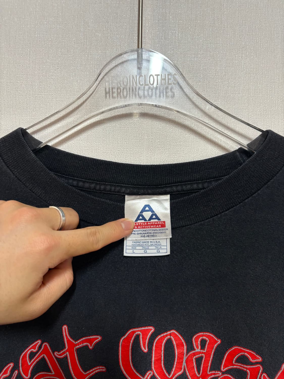 [L] West Coast Choppers 레터링 롱슬리브 상품이미지7
