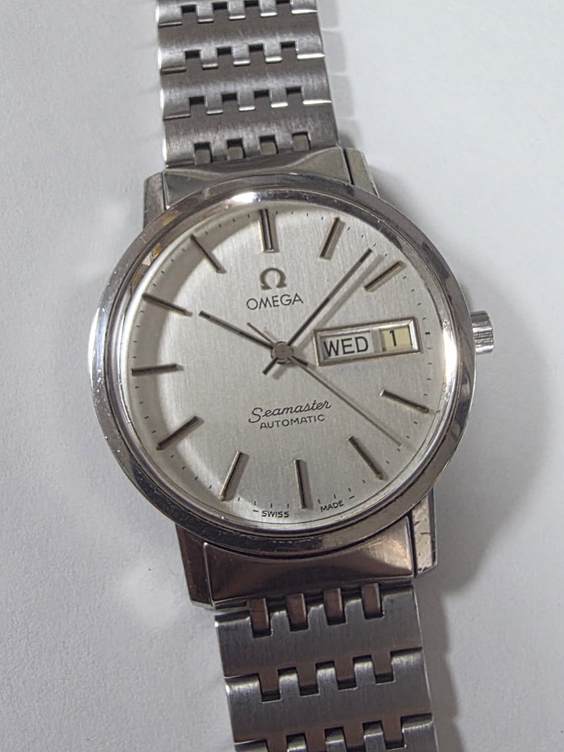 오메가 정품 빈티지 OMEGA시마스터 올제치 메탈 36mm 상품이미지2