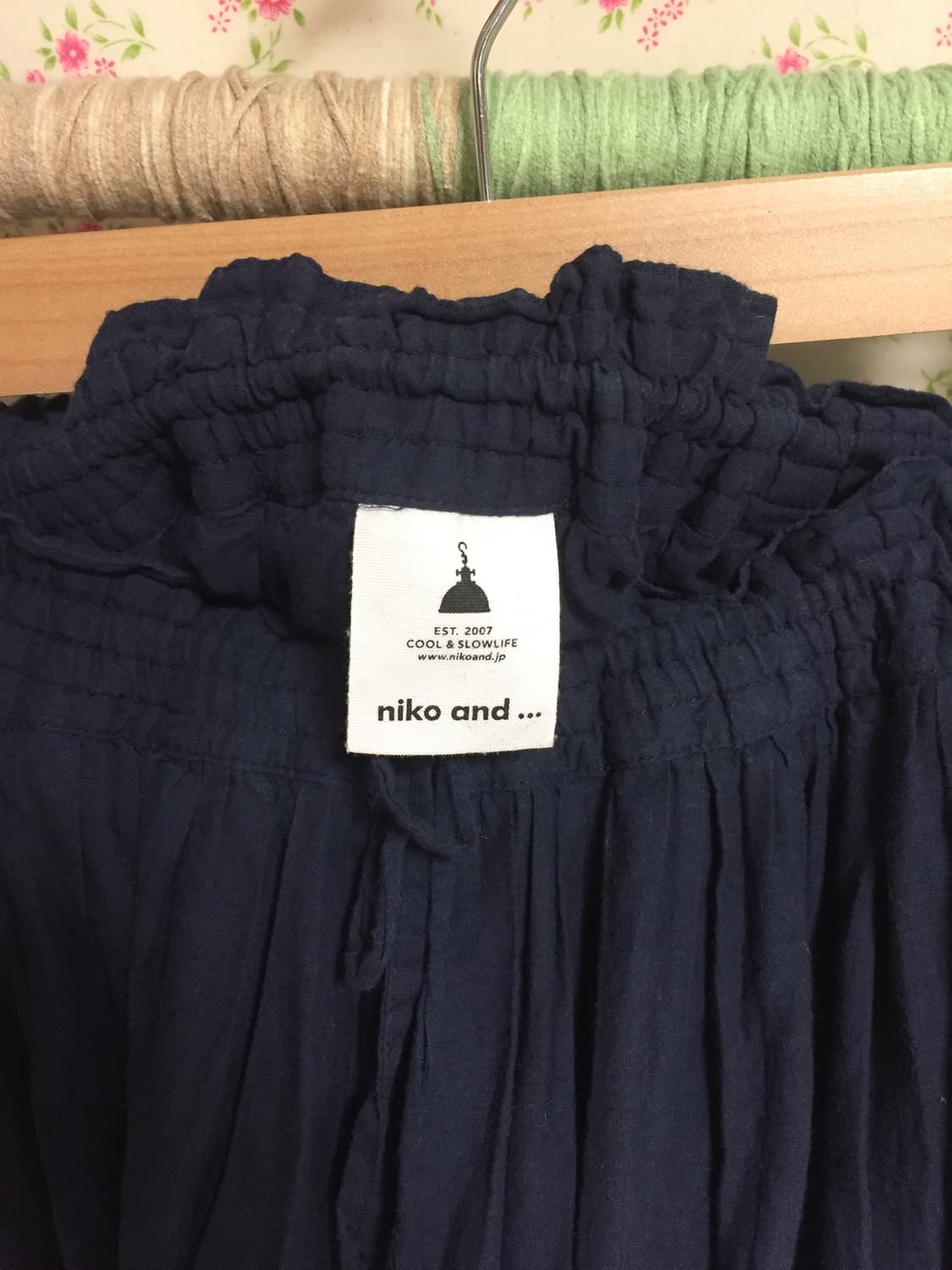 빈티지 모리걸 니코앤드 비즈포인트 스커트 상품이미지2