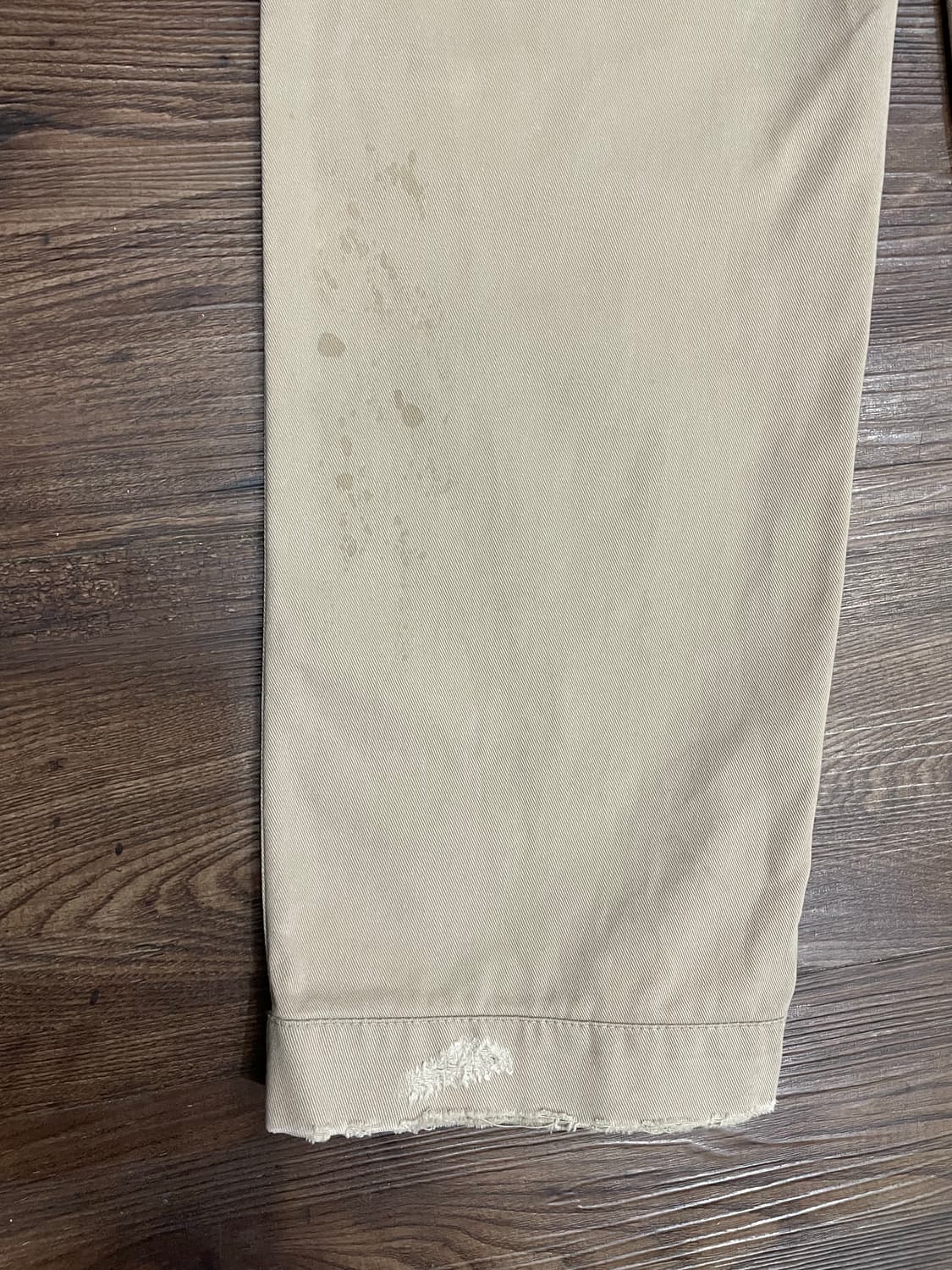 폴로 디스트레스드 리페어드 패치워크 치노 팬츠 상품이미지9