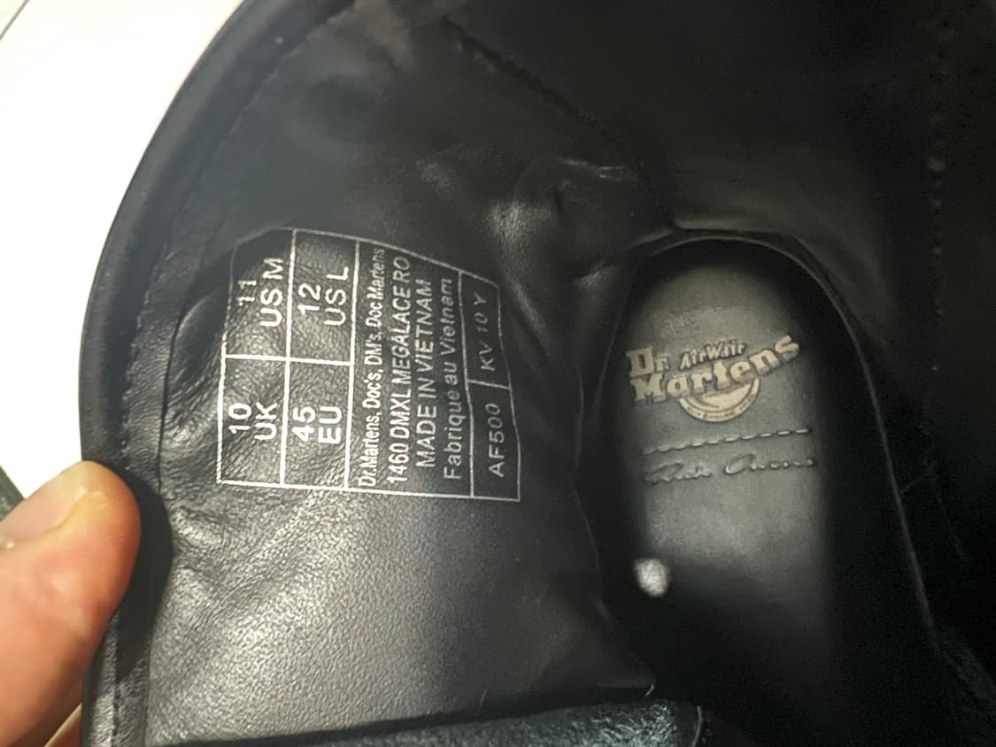닥터마틴 x 릭 오웬스 1460 DMXL 290 상품이미지4